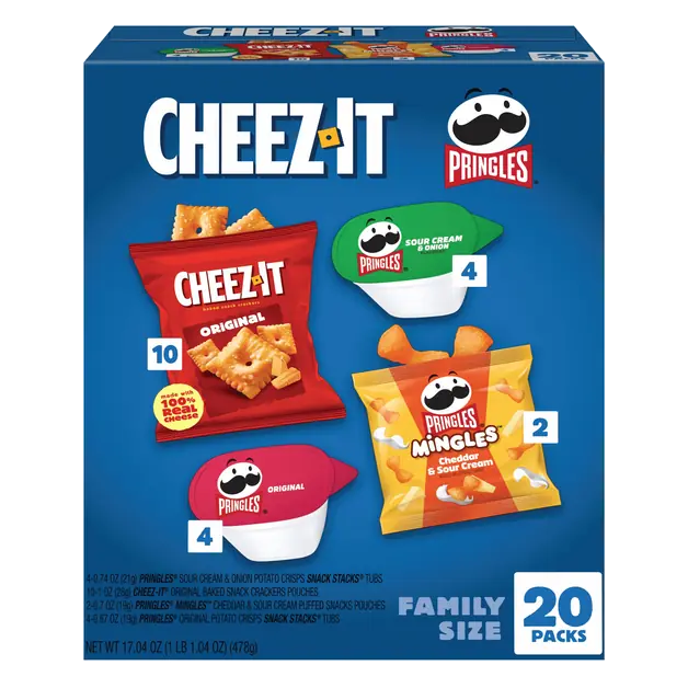 Chips & Crackers Variety Snack Mix - 20 ct