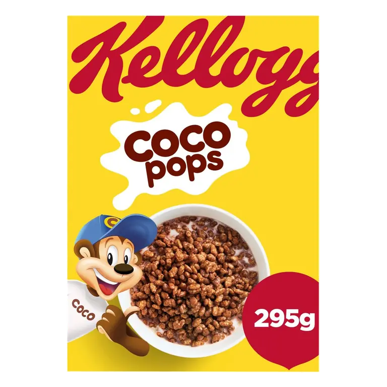 Coco Pops Chocolate Breakfast Cereal 295g