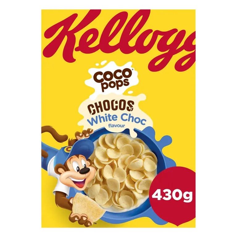 Coco Pops Chocos White Chocolate 430g