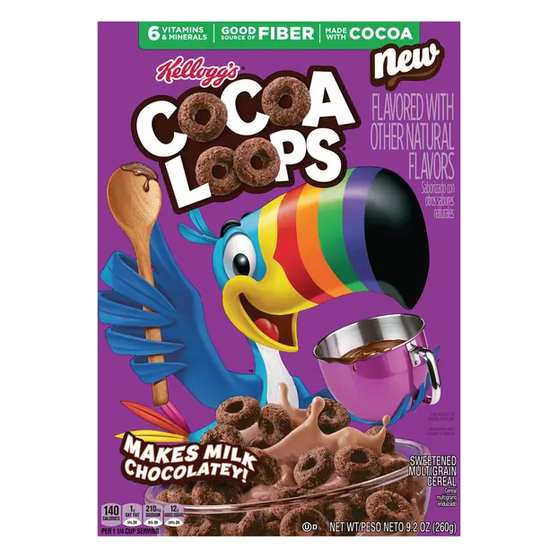Cocoa Loops Chocolate Multigrain Cereal
