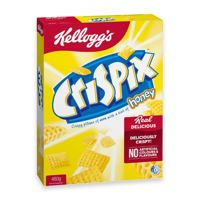 Crispix Honey Pillows Breakfast Cereal