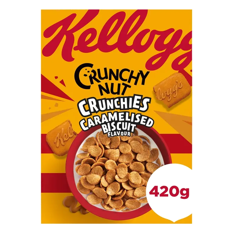 Crunchy Nut Crunchies Caramelised Biscuit 420g