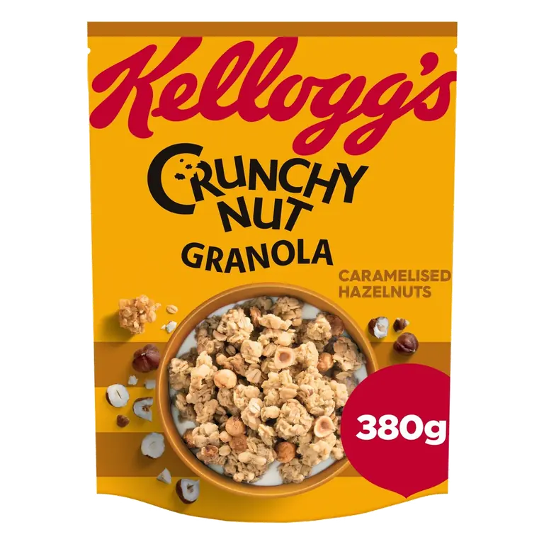 Crunchy Nut Oat Granola with Caramelised Hazelnuts