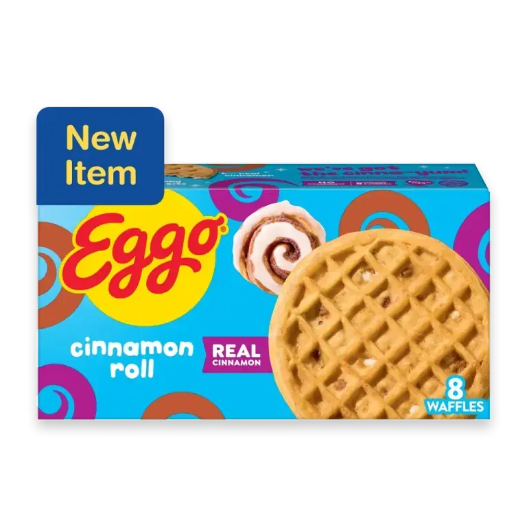 Eggo Cinnamon Roll Frozen Waffles