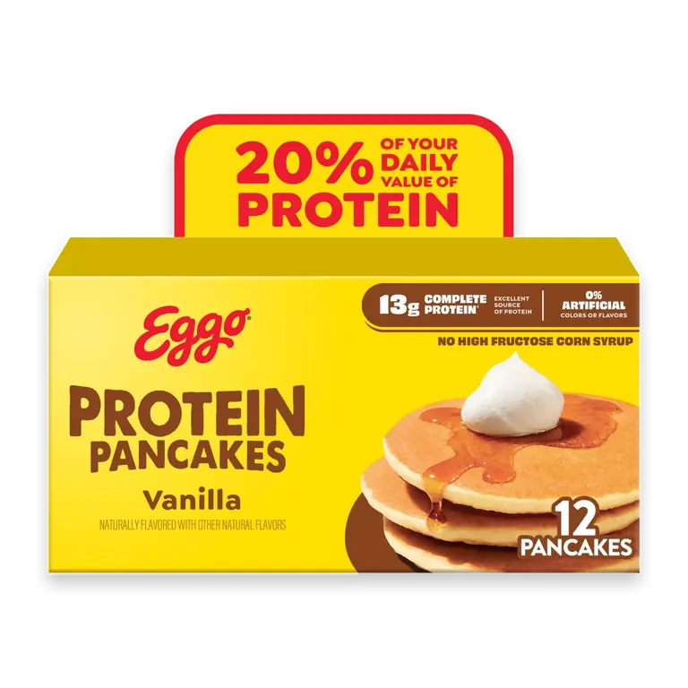 Eggo Frozen Protein Pancakes Vanilla