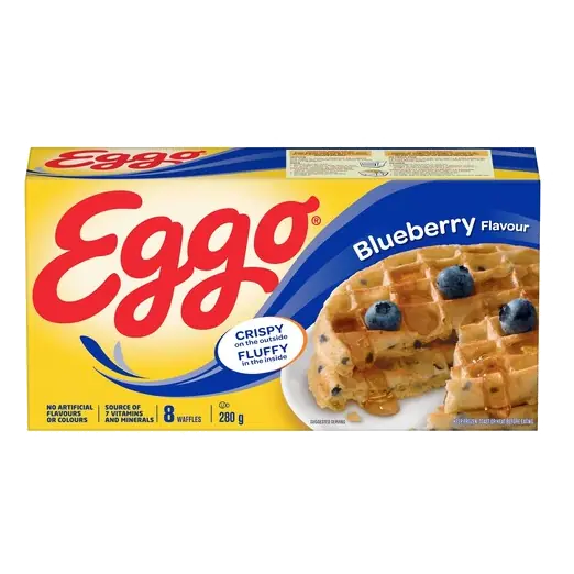 Eggo Frozen Waffles Blueberry 280 g