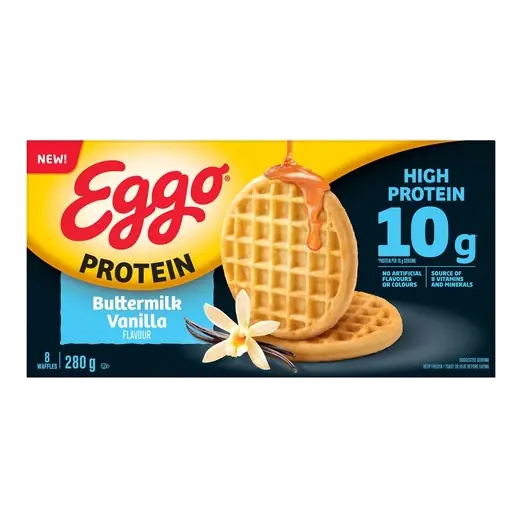 Eggo Frozen Waffles Buttermilk Vanilla 280 g