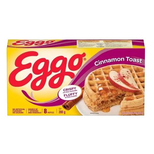 Eggo Frozen Waffles Cinnamon Toast 280 g
