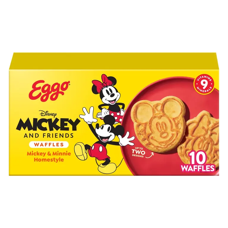 Waffles Mickey And Friends Homestyle