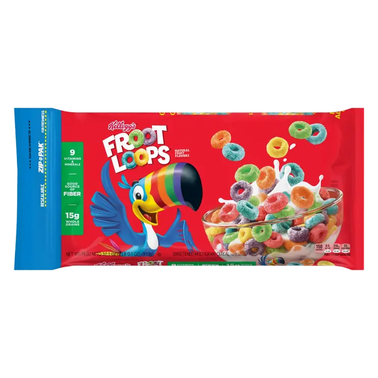 Froot Loops Cereal .