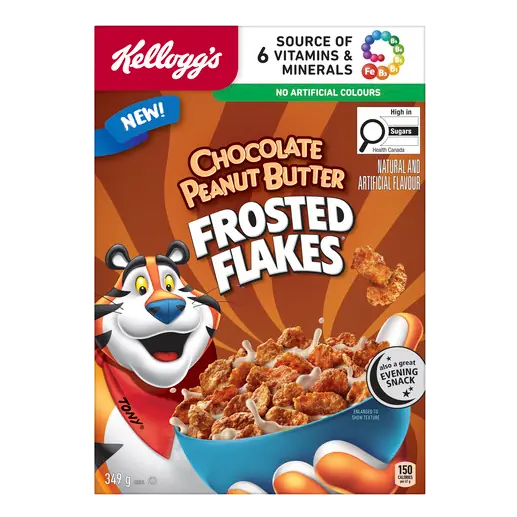 Frosted Flakes Cereal Chocolate Peanut Butter 349 g