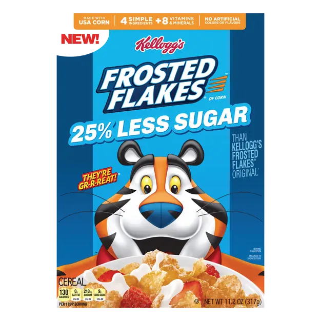 Less Sugar Corn Cereal