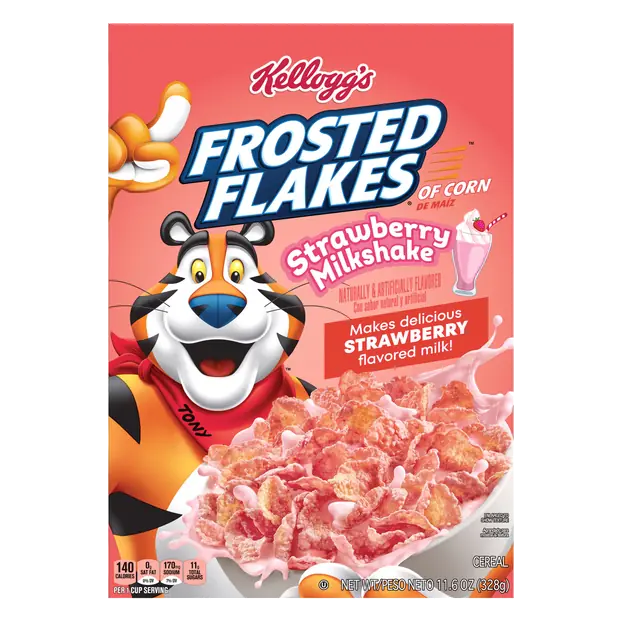 Strawberry Milkshake Corn Cereal
