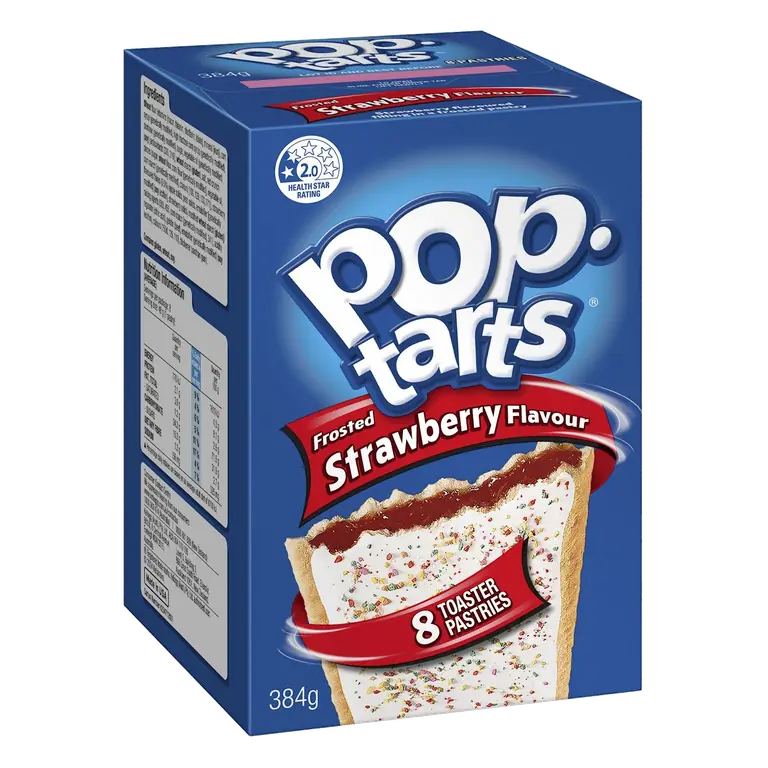 Frosted Strawberry Pop Tarts