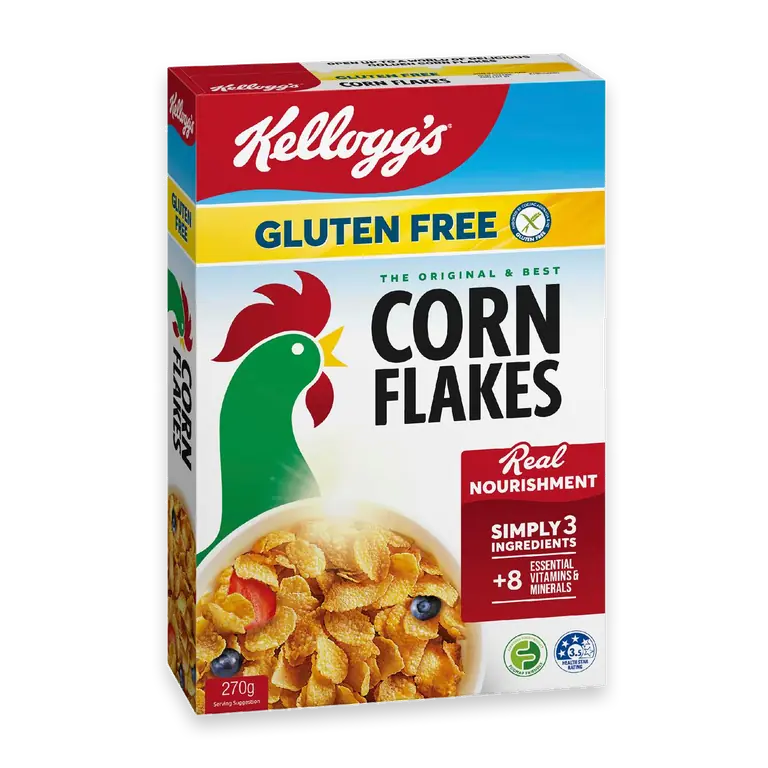 Gluten Free Corn Flakes Breakfast Cereal