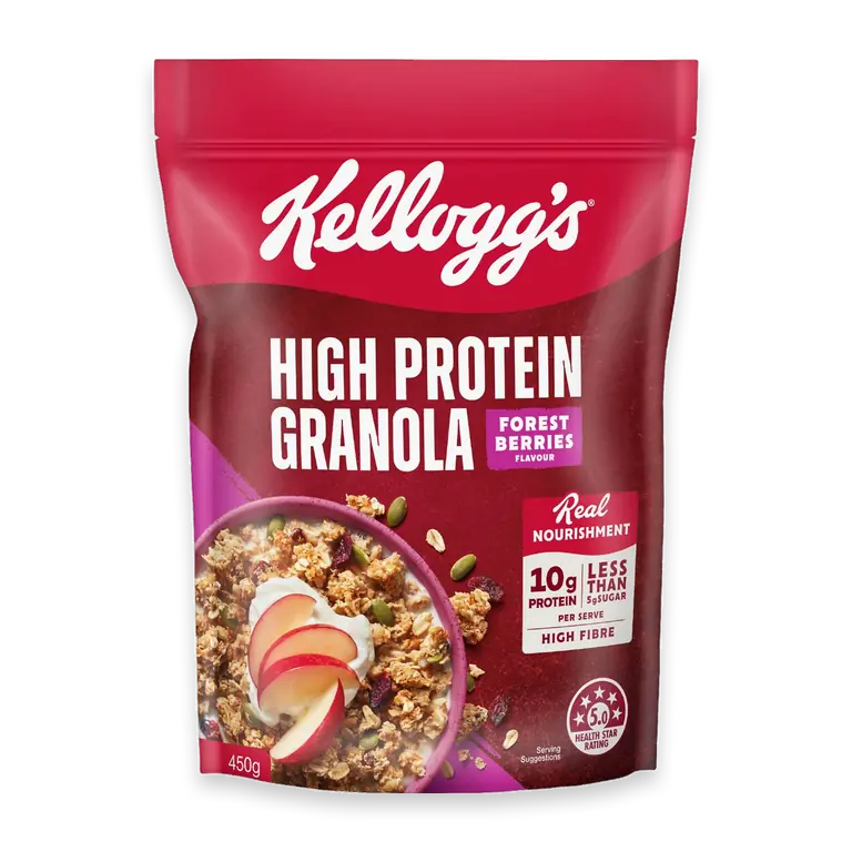High Protein Granola Forest Berries