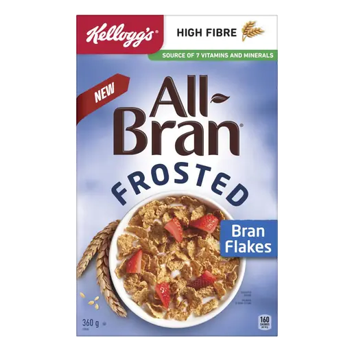 All-Bran Cereal Frosted Bran Flakes 360 g