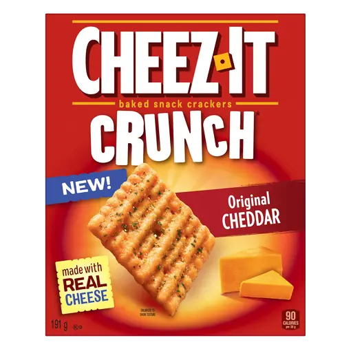 Cheez-It Crackers Crunch Cheddar 191 g