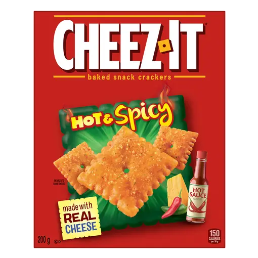 Cheez-It Crackers Hot & Spicy 200 g