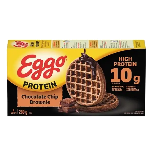 Eggo Frozen Waffles Chocolate Chip Brownie 280 g