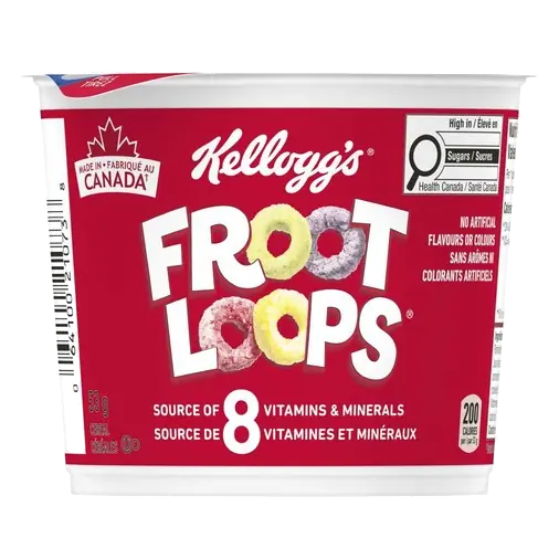 Froot Loops Cereal In Cup 53 g