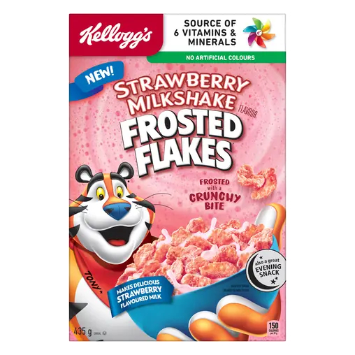 Frosted Flakes Cereal Strawberry Milk Shake 435 g
