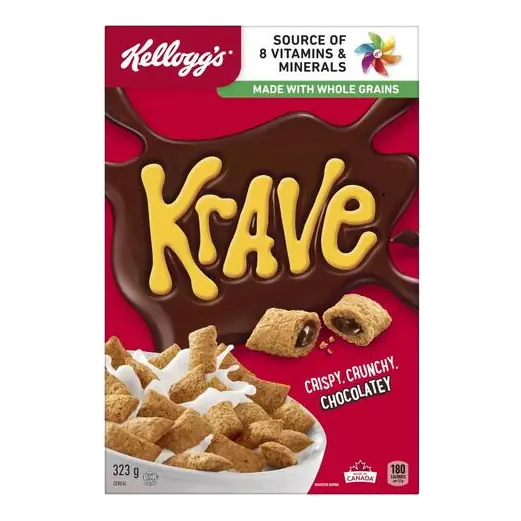 Krave Cereal Chocolatey 323 g