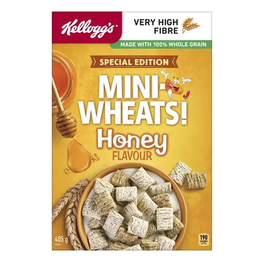 Mini Wheats Cereal Honey Flavour 405 g