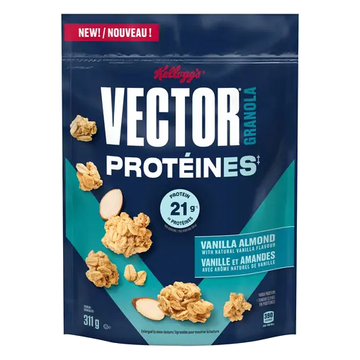 Kellogg's Vector Granola Vanilla Almond 311 g