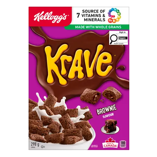 Krave Cereal Brownie 298 g