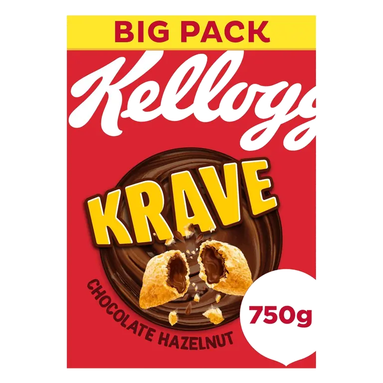 Krave Chocolate Hazelnut Breakfast Cereal