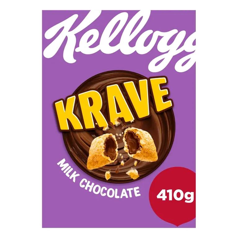 Krave Milk Chocolate Breakfast Cereal 410g
