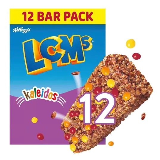 LCMs Rice Bubbles Kaleidos 12 Pack