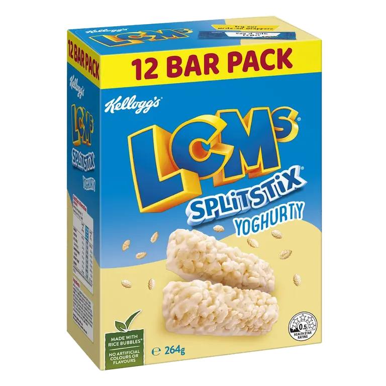 LCM's Split Stix Yoghurty