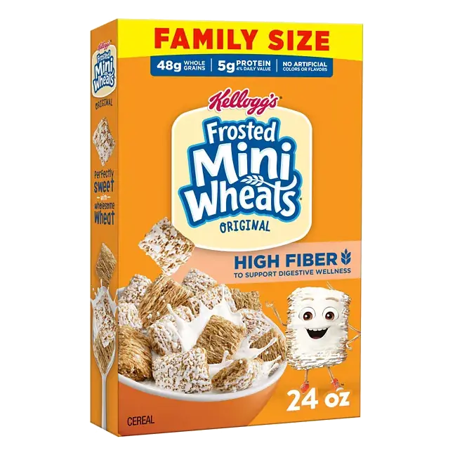Mini-Wheats Cereal Bite Size Frosted
