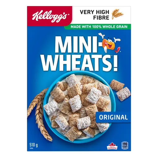 Mini Wheats Cereal Regular 510 g
