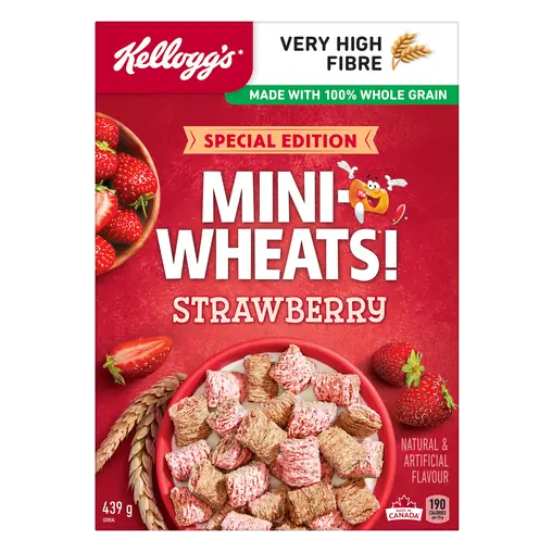 Mini Wheats Cereal Strawberry 439 g