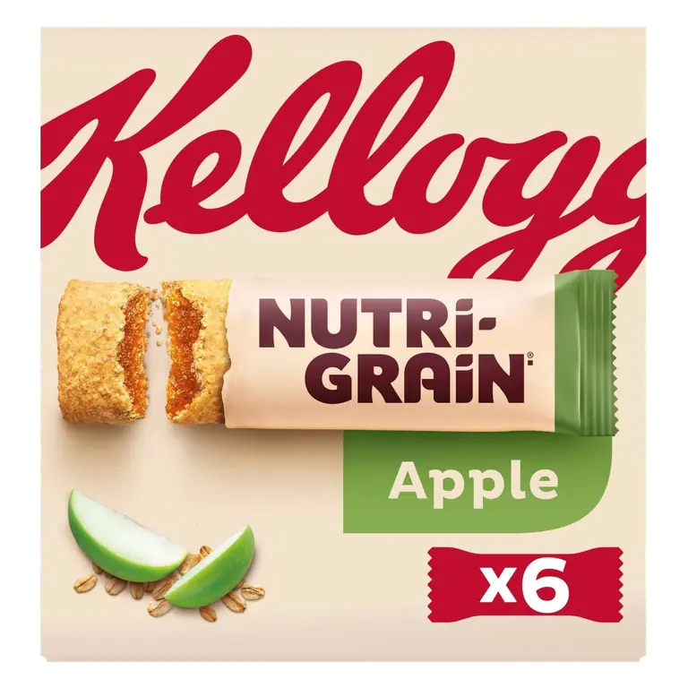 Nutri-Grain Apple Snack Bars 6 x 37g