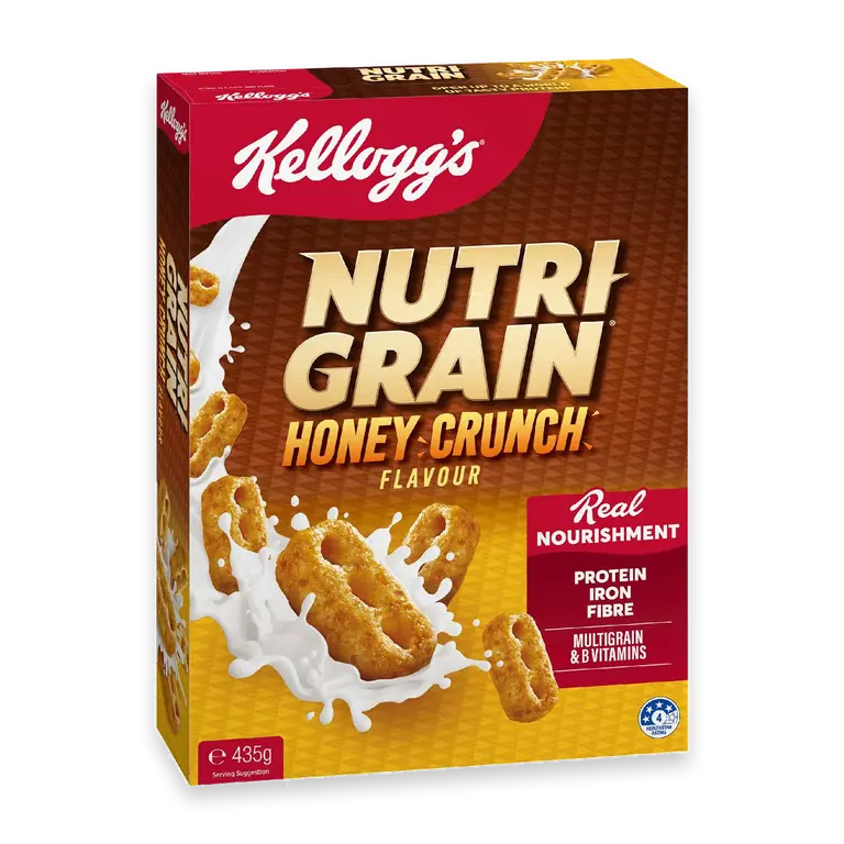 Nutri Grain Honey Crunch Breakfast Cereal