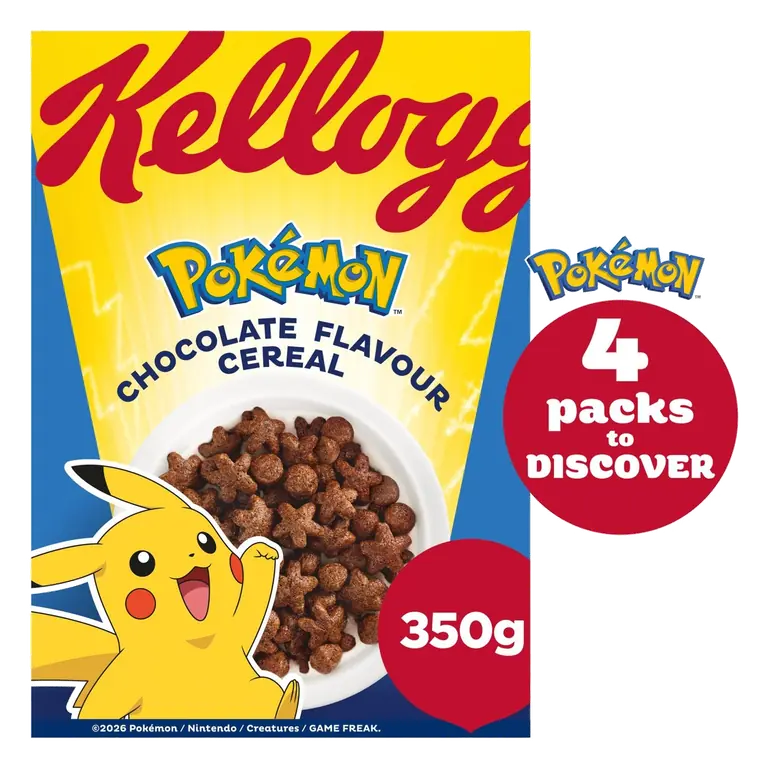 Pokemon Chocolate Flavour Cereal 350g