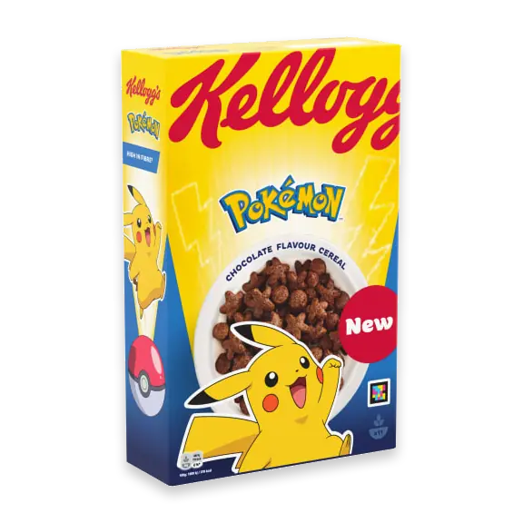 Pokemon Choklad Flingor