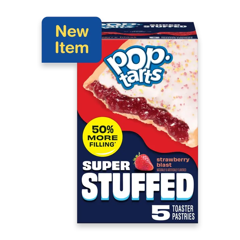 Pop-Tarts Super Stuffed Strawberry Blast Toaster Pastries