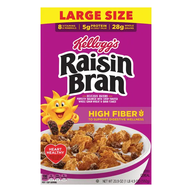 Flakes High Fiber Whole Grain Cereal Large Size