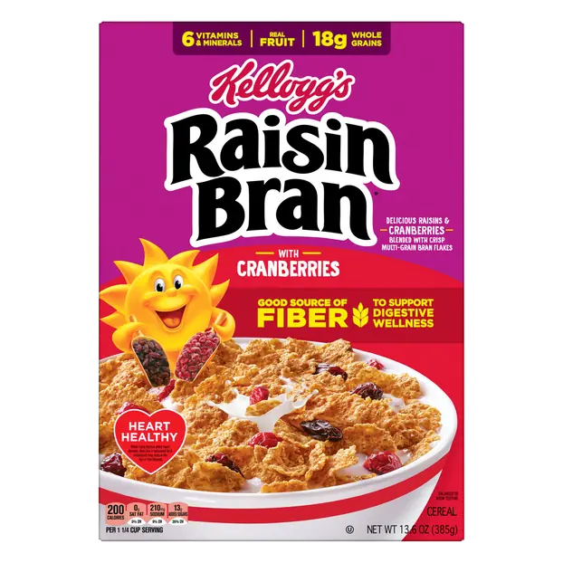 Flakes with Cranberries Fiber Multigrain Cereal