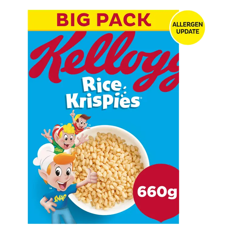 Kellogg's Rice Krispies Breakfast Cereal 660g