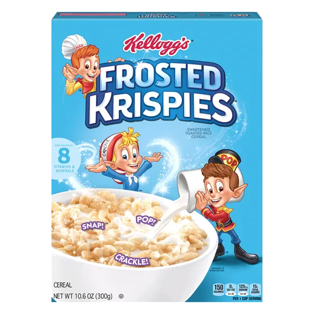Kellogg's Frosted Krispies Toasted Rice Cereal
