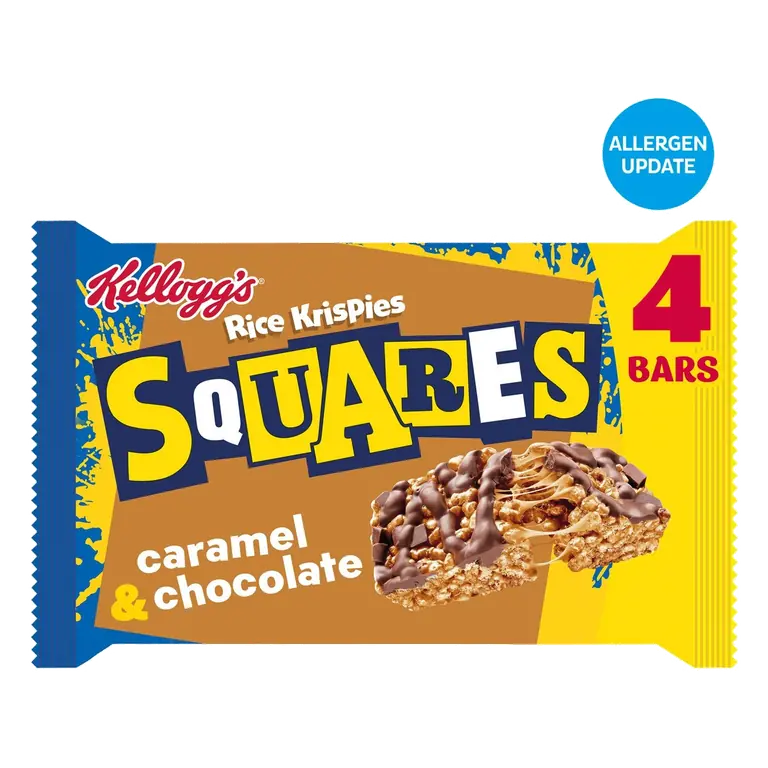 Rice Krispies Squares Curious Caramel & Chocolate Snack Bars