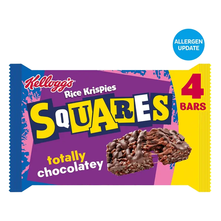 Rice Krispies Squares Delightfully Chocolatey Snack Bars
