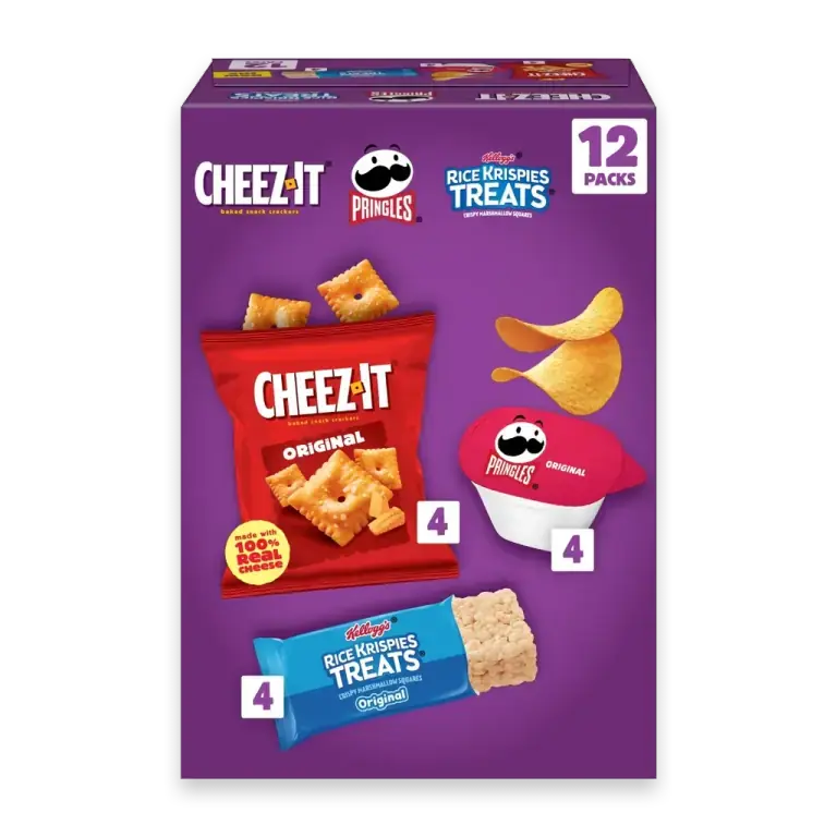 Rice Krispies Treats, Cheez-It, Pringles Sweet and Salty Variety Pack Snacks
