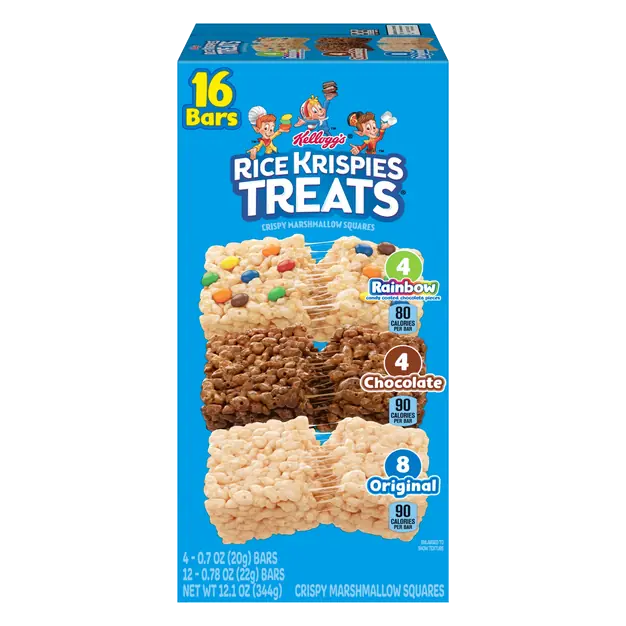 Treats Variety Crispy Marshmallow Bars - 16 ct